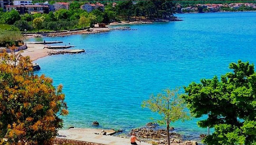 Villa Bionda Malinska Bagian luar foto